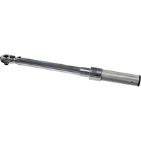 Micro-Adjustable Fixed-Head Torque Wrench, Click, 3/8" Square Drive, 10 - 100 ft-lbs. Rock Safety Industrial Ltd