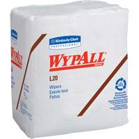 WypAll&reg; L20 Single-Use Towels, All-Purpose, 12-1/2" L x 12" W Rock Safety Industrial Ltd