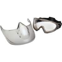 Capstone&reg; Shield Safety Goggles with Removable Faceshield, Clear Lens, Anti-Fog, Direct/Closed Vent Rock Safety Industrial Ltd