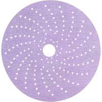 Disque de ponçage net mauve Hookit, dia 6", Grain P240, Oxyde d'aluminium, Poids C Rock Safety Industrial Ltd