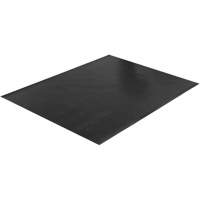Wide Rib Matting, Runner, 4' x 75' x 1/8", Black Rock Safety Industrial Ltd