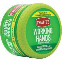 Working Hands&reg; Hand Cream, Jar, 6.8 oz. Rock Safety Industrial Ltd