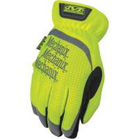 FastFit&reg; High-Visibility Work Gloves, Synthetic Palm, Size Medium/9 Rock Safety Industrial Ltd