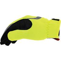 FastFit&reg; High-Visibility Work Gloves, Synthetic Palm, Size Medium/9 Rock Safety Industrial Ltd