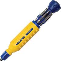 Original Stainless Steel 15-in-1 Multi-Bit Screwdriver, 8-37/50" L, Textured Handle Rock Safety Industrial Ltd