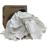 Wiper Rags Box, White, 10 lbs. Rock Safety Industrial Ltd