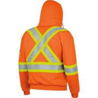 338SF Capuche &agrave; fermeture &eacute;clair ignifug&eacute;e, Hommes, T-Grand, Orange haute visibilit&eacute;, 22 cal/cm² Rock Safety Industrial Ltd
