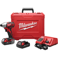 Trousse de tournevis &agrave; percussion hexagonal M18, 1/4", 1500 lb-po Couple max., 18 V, Lithium-ion Rock Safety Industrial Ltd