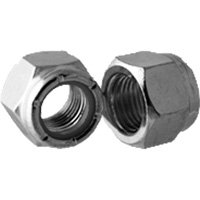 NTU Thin Heavy Series Locknut Nylon Insert, 3/4"-10 Dia., Zinc Plated Rock Safety Industrial Ltd
