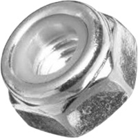 NE Standard Series Locknut Nylon Insert, 1/2"/1/2"-13 Dia., Zinc Plated, Coarse Rock Safety Industrial Ltd