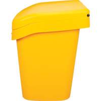 Salt & Sand Storage Bins, With Hasp, 21" x 27" x 26", 4.24 cu. ft., Yellow Rock Safety Industrial Ltd
