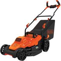 Lawn Mower with Comfort Grip Handle, Push Walk-Behind, Electric, 15" Cutting Width Rock Safety Industrial Ltd