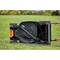 Lawn Mower with Comfort Grip Handle, Push Walk-Behind, Electric, 15" Cutting Width Rock Safety Industrial Ltd