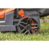 Lawn Mower with Comfort Grip Handle, Push Walk-Behind, Electric, 15" Cutting Width Rock Safety Industrial Ltd