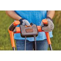 Lawn Mower with Comfort Grip Handle, Push Walk-Behind, Electric, 17" Cutting Width Rock Safety Industrial Ltd