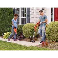 Ensemble combin&eacute; coupe-bordure/taille-bordure et balayeuse pour surfaces rigides Max*, 10", &agrave; pile, 20 V Rock Safety Industrial Ltd