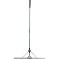 R&acirc;teau &agrave; niveler pour am&eacute;nagement paysager avec t&ecirc;te pliante, Manche Fibre de verre, 36" la, Lame Aluminium Rock Safety Industrial Ltd