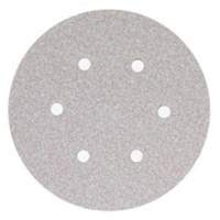 Paper Hook & Loop Vacuum Discs, 6" Dia., 280 Grit, Aluminum Oxide, B-Weight Rock Safety Industrial Ltd