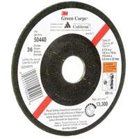 Meule flexible Green Corps, 4-1/2" x 1/8", Arbre 7/8", C&eacute;ramique, Type 27 Rock Safety Industrial Ltd