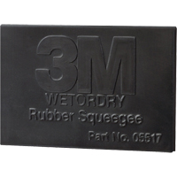 Wetordry Rubber Squeegee, 3", Rubber Rock Safety Industrial Ltd