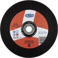 Disque de coupe INOX de premi&egrave;re qualit&eacute;, 6" x 5/64", Arbre de 7/8", Type 27, Oxyde d'aluminium, 10 200 Tr/min Rock Safety Industrial Ltd