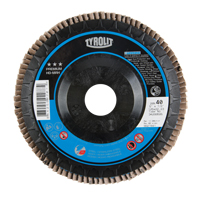 Disque &agrave; lamelles, 4-1/2" x 7/8", Type 27, Grain 40, Zirconium Rock Safety Industrial Ltd