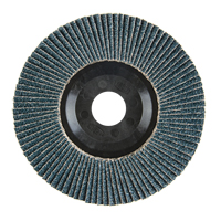 Disque &agrave; lamelles, 4-1/2" x 7/8", Type 27, Grain 40, Zirconium Rock Safety Industrial Ltd