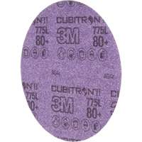 Rouleau de disques abrasifs Cubitron II Stikit, 6" dia., Grain 80+, C&eacute;ramique Rock Safety Industrial Ltd