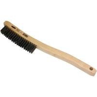 Brosse de nettoyage, Acier inoxydable, 3 x 19 rangs de fils, Longueur 13-11/16" Rock Safety Industrial Ltd