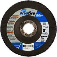 BlueFire Flap Disc, 5" x 7/8", Type 29, 36 Grit, Zirconia Alumina Rock Safety Industrial Ltd
