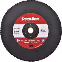 Scotch-Brite Clean & Strip XT Pro Extra Cut Disc, 7" Dia., Extra Coarse Grit, Aluminum Oxide Rock Safety Industrial Ltd