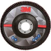 Disque &agrave; lamelles &agrave; changement rapide 769F, 5" x 7/8", Type 29, Grain 40+, C&eacute;ramique Rock Safety Industrial Ltd