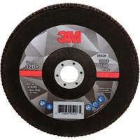 Disque &agrave; lamelles &agrave; changement rapide 769F, 7" x 7/8", Type 27, Grain 120+, Oxyde d'aluminium/C&eacute;ramique Rock Safety Industrial Ltd