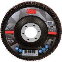 Disque &agrave; lamelles &agrave; changement rapide 769F, 4-1/2" x 7/8", Type 29, Grain 120+, C&eacute;ramique Rock Safety Industrial Ltd