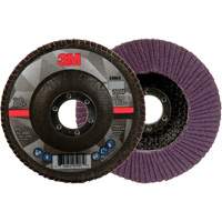 Disque &agrave; lamelles &agrave; changement rapide 769F, 4-1/2" x 7/8", Type 27, Grain 80+, C&eacute;ramique Rock Safety Industrial Ltd