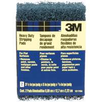 Heavy-Duty Stripping Pads, Aluminum Oxide, 3-1/2" x 5", Coarse Grit Rock Safety Industrial Ltd