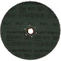 Cubitron II 987C Fibre Disc, Ceramic, 36+, 4-1/2" Dia Rock Safety Industrial Ltd