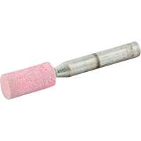 Meule mont&eacute;e vitrifi&eacute;e, W177, Oxyde d'aluminium, 3/8" dia., 3/4" lo, 80 Grain Rock Safety Industrial Ltd
