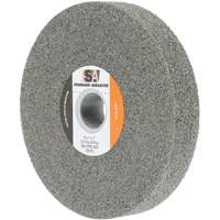 Meule &agrave; usage g&eacute;n&eacute;ral Standard Abrasives, 6" x 1", Arbre de 1", Carbure de silicium Rock Safety Industrial Ltd