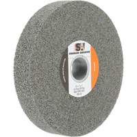 Meule &agrave; usage g&eacute;n&eacute;ral Standard Abrasives, 6" x 1", Arbre de 1", Carbure de silicium Rock Safety Industrial Ltd