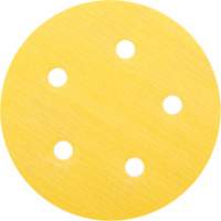 Gold Reserve A296 Paper H&L Vacuum Disc, 5" Dia., 320 Grit, Aluminum Oxide, C-Weight Rock Safety Industrial Ltd