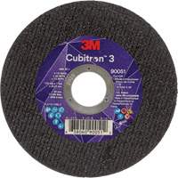 Meule &agrave; tronçonner Cubitron 3, 4-1/2" x 0,04", Arbre de 7/8", Type T1, C&eacute;ramique, 13 300 Tr/min Rock Safety Industrial Ltd