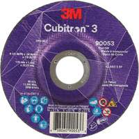 Meule &agrave; tronçonner Cubitron 3, 4-1/2" x 0,04", Arbre de 7/8", Type T27, C&eacute;ramique, 13 300 Tr/min Rock Safety Industrial Ltd