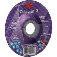 Meule &agrave; tronçonner Cubitron 3, 4-1/2" x 0,045", Arbre de 7/8", Type T27, C&eacute;ramique, 13 300 Tr/min Rock Safety Industrial Ltd