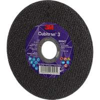 Cubitron 3 Cutting Disc, 5" x 9/32", 3/8" Arbor, Type 41 Rock Safety Industrial Ltd