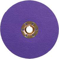 Disque en fibre &agrave; changement rapide Cubitron 3, C&eacute;ramique, 80+, 4-1/2" Dia Rock Safety Industrial Ltd
