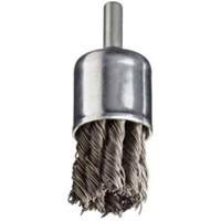 Brosse &agrave; fils nou&eacute;s avec moyeu, 1" dia. x 1/4" arbre Rock Safety Industrial Ltd