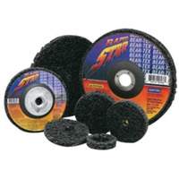 Bear-Tex&reg; Rapid Strip Non-Woven Quick-Change Disc, 2" Dia., Extra Coarse Grit, Silicon Carbide Rock Safety Industrial Ltd