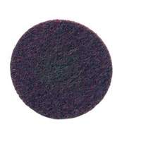Disques non tiss&eacute;s autoagrippants rapides Bear-Tex, 8" dia., Grain Moyen, Oxyde d'aluminium Rock Safety Industrial Ltd