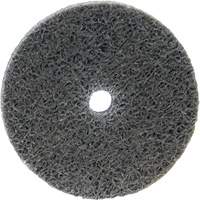Disque unifi&eacute; non tiss&eacute; Bear-Tex, 2" x 1/4", Arbre de 1/4", Grain de Moyen, Oxyde d'aluminium Rock Safety Industrial Ltd